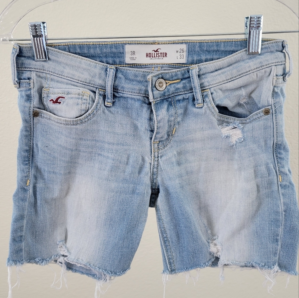Distressed Hollister Shorts
